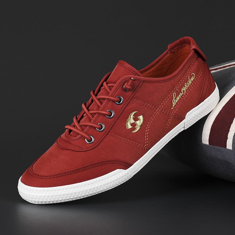 Men'S Mesh Shoes Sports Breathable Board Shoes Men'S Casual Running Shoes One Foot Trendy Shoes