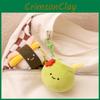 Plush Fruit Keychain Turtle And Coconut For Backpack Decor