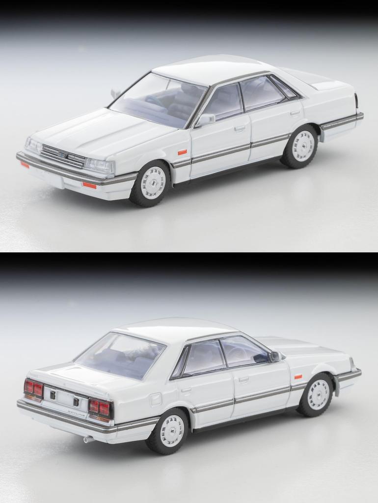 TOMYTEC Tomica Limited Vintage Neo LV-N351a Nissan Skyline 4-Door HT 1800 Passage (White) 1985 Model, Completed, 336068