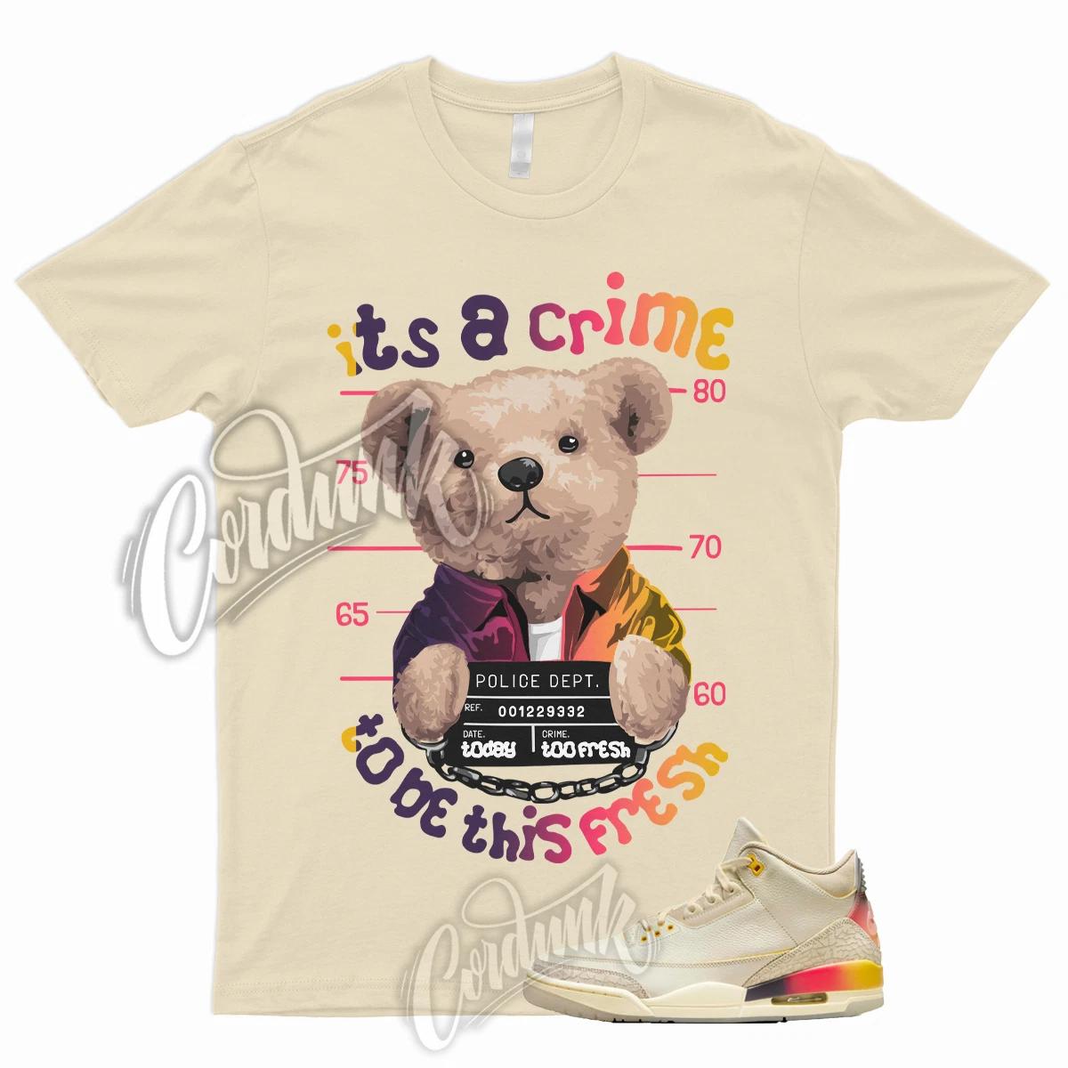 CRIME T Shirt to Match J 3 Medellín Sunset Medellin Balvin Multicolor Sail 1 150
