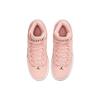 Jordan Max Aura 1 Leather Comfortable Versatile Non-Slip Shock Absorbing Mid-Top Basketball Shoes Kids sneaker White Pink AQ9249-600