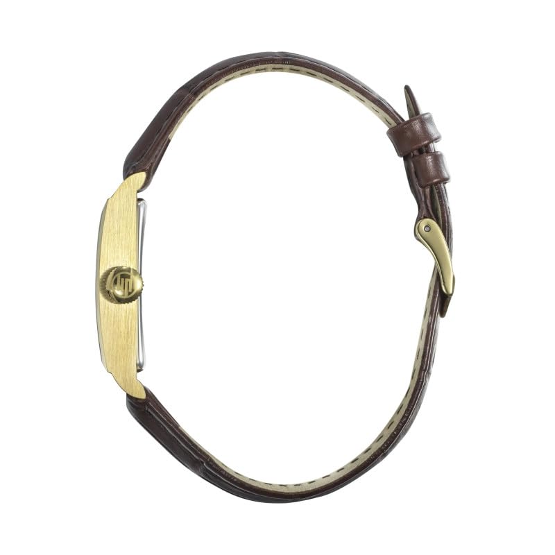 Authorized Retailer Lip Watch Unisex T18 Churchill 671933 Brown Cowhide Leather Watch [LIP] Men's [CHURCHILL]