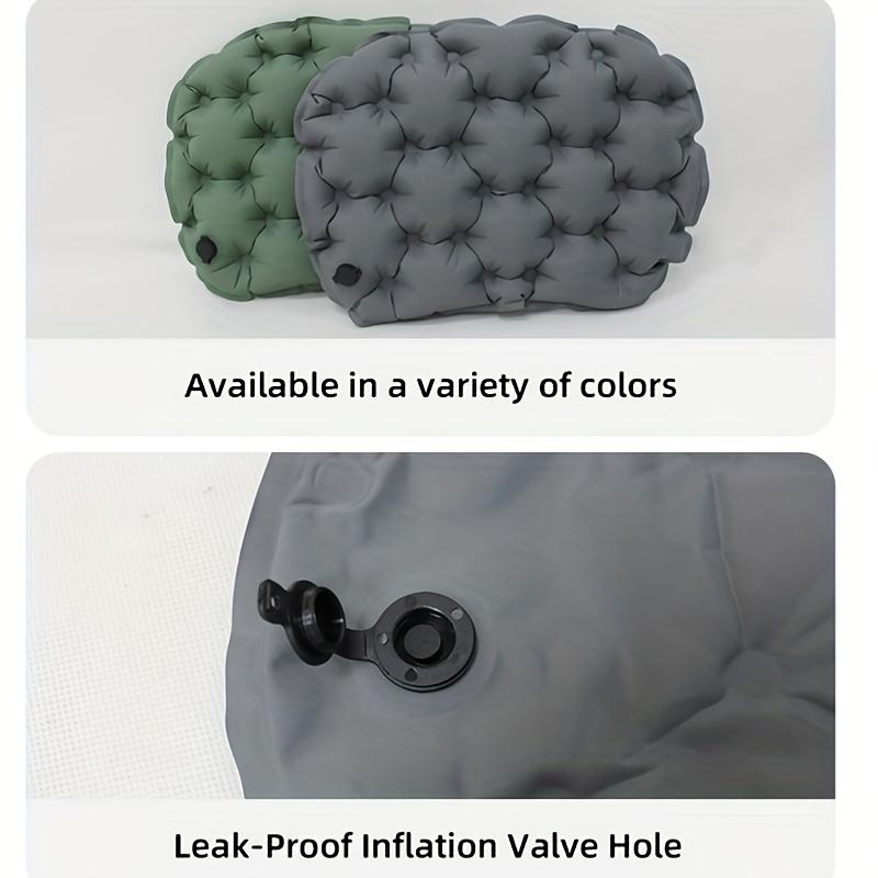 Ultralight Inflatable Seat Pad Portable Camping Cushion Thickened Waterproof Chair Mat for Outdoor Stadium Office