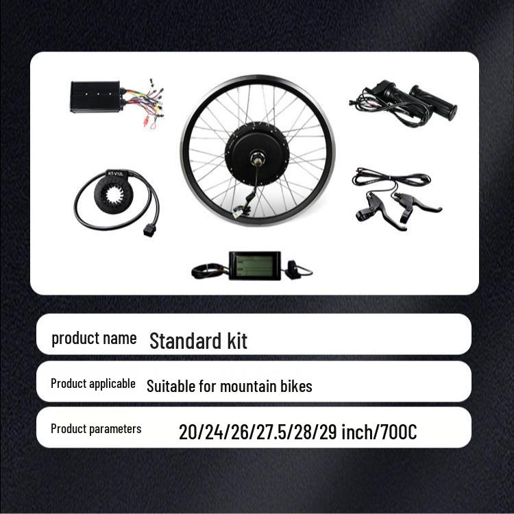 29-Inch Electric Bicycle Motor Kit for Mountain Bike Modification