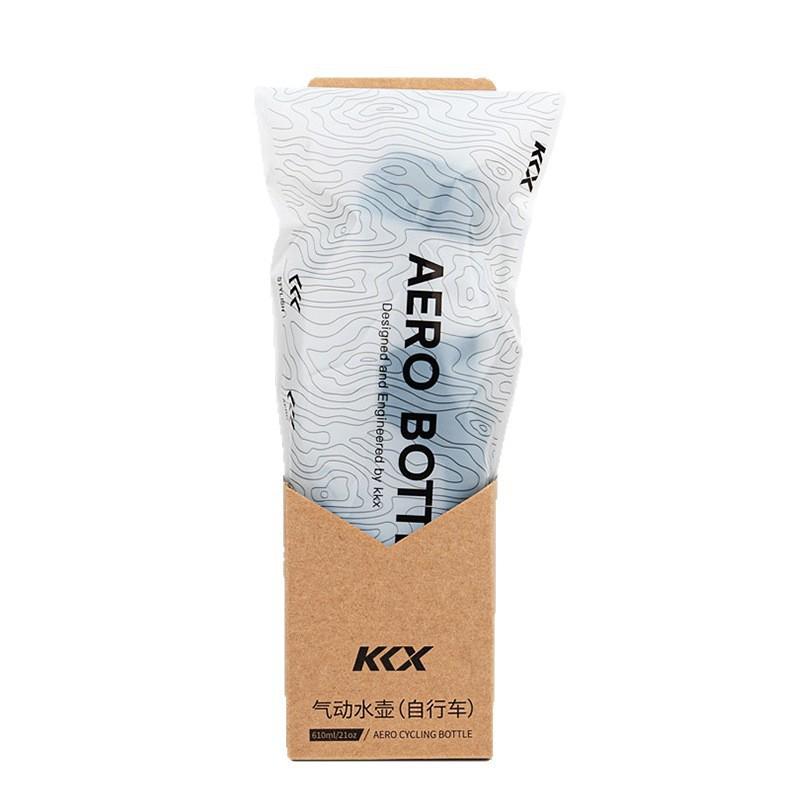 KKX Bike Aerodynamic Water Bottle With Cage 610ml Road Mountain Cycling