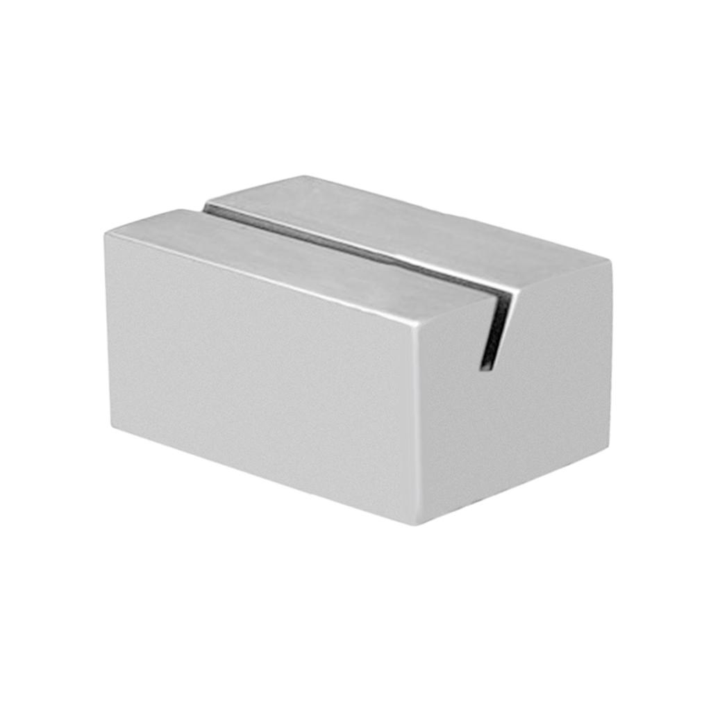 Solid Table Number Stand Holder Restaurant Buffet Wedding Supplies Postage - Large rectangle, as