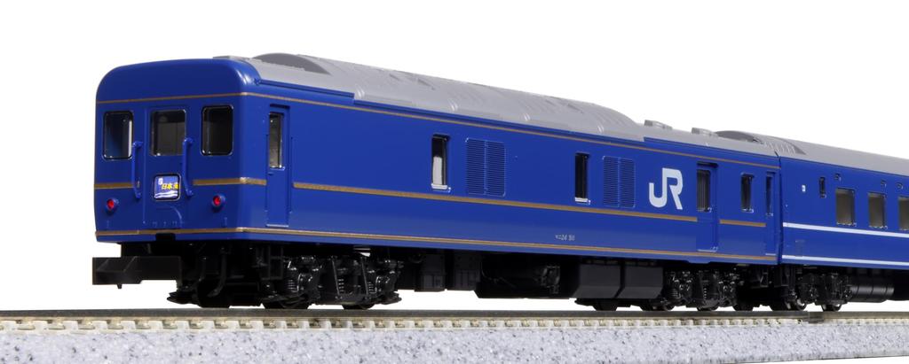 KATO N Gauge 24 Series Sleeper Limited Express Basic Set Railway Model Passenger Car "Nihonkai" 6-Car 10-881