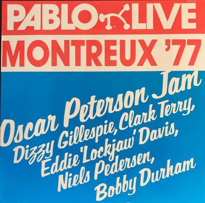 LP Record OSCAR PETERSON  Montreux 77 2308208 Pablo Live 1977 Germany Jazz Used