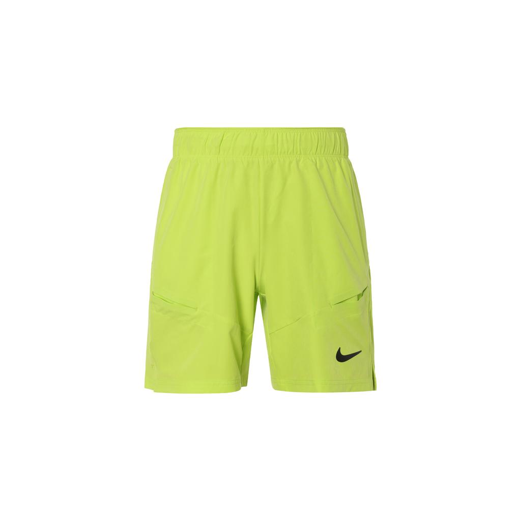 New Nike Court Advantage Dri FIT Casual Shorts Men's Bright Yellow FD5337-389