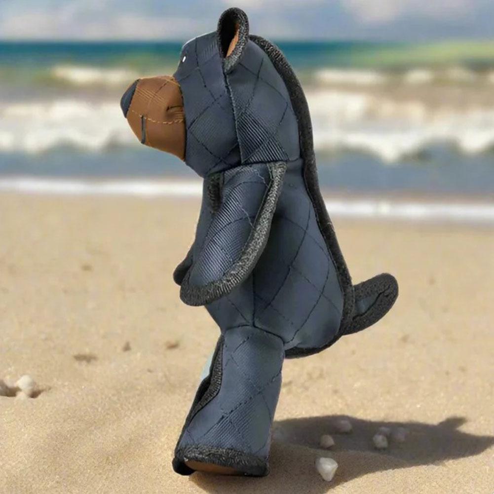 Unbreaka Bear Dog Teddy Extreme Bear Dog Toys Aggressive Chewers Indestructible Stuffed Plush Dog Squeaky Toy