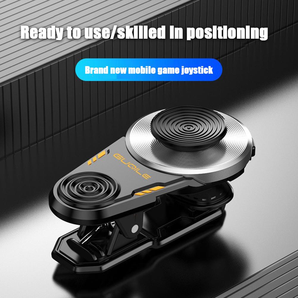Mobile Phone Game Clip Mount Joystick with Finger Sleeves Upgrade Game Control Touch Screen Joypad Game Controller Auxiliary 5
