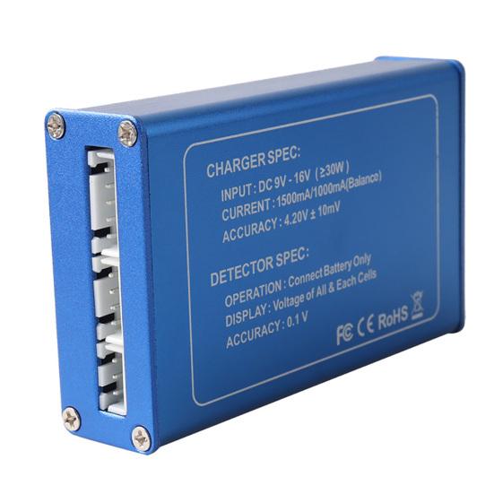BC-4S15D Lithium Battery Balance Lipo Charger Voltage Display Detector 1500mA