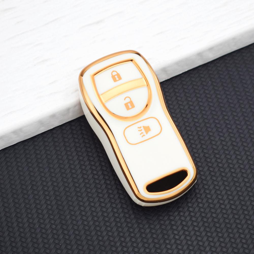 3/4 Buttons Car Key Fob Case for Nissan Sentra Armada 350Z Altima Maxima For Infiniti FX35 EX35 FX45 QX56 G35 M45 I35 Keychain
