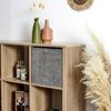 Cube Foldable Shelf Box 30X30Cm Dark Gray