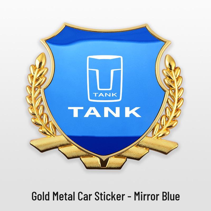Wheat Ear Side Emblems for Metal Body Decorations on Tank 300/400/500/700/800 Vehicles.