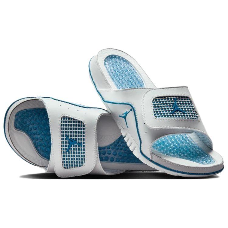 Air Jordan Hydro 4 Slides 'Military Blue' Men's 532225-141