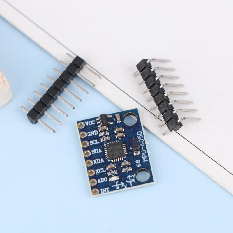 1Set Gy-521 Mpu-6050 Mpu6050 3 Axis Analog Gyroscope Sensors + Accelerometer Module For Atmega328P With Pins 3-5V Dc Moudle