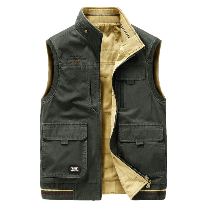 Autumn Winter Men`s Cotton Vests Men