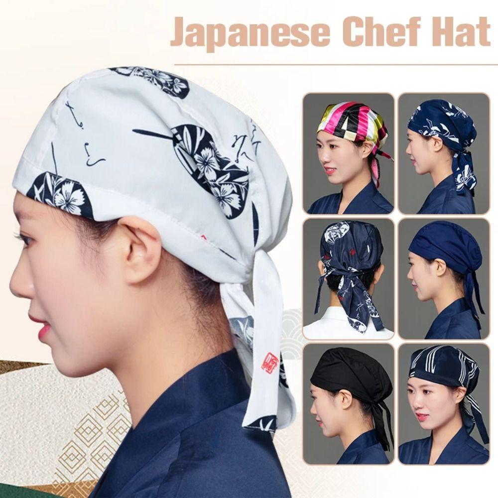 Cotton Chef Hat Adjustable Waitress Hat Cooking Hygienic Cap Cafe Hat  Restaurant