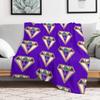 Diamond Head Throwback Colors Throw Blanket Outdoor Soft Blanket for Picnic Beach Camping