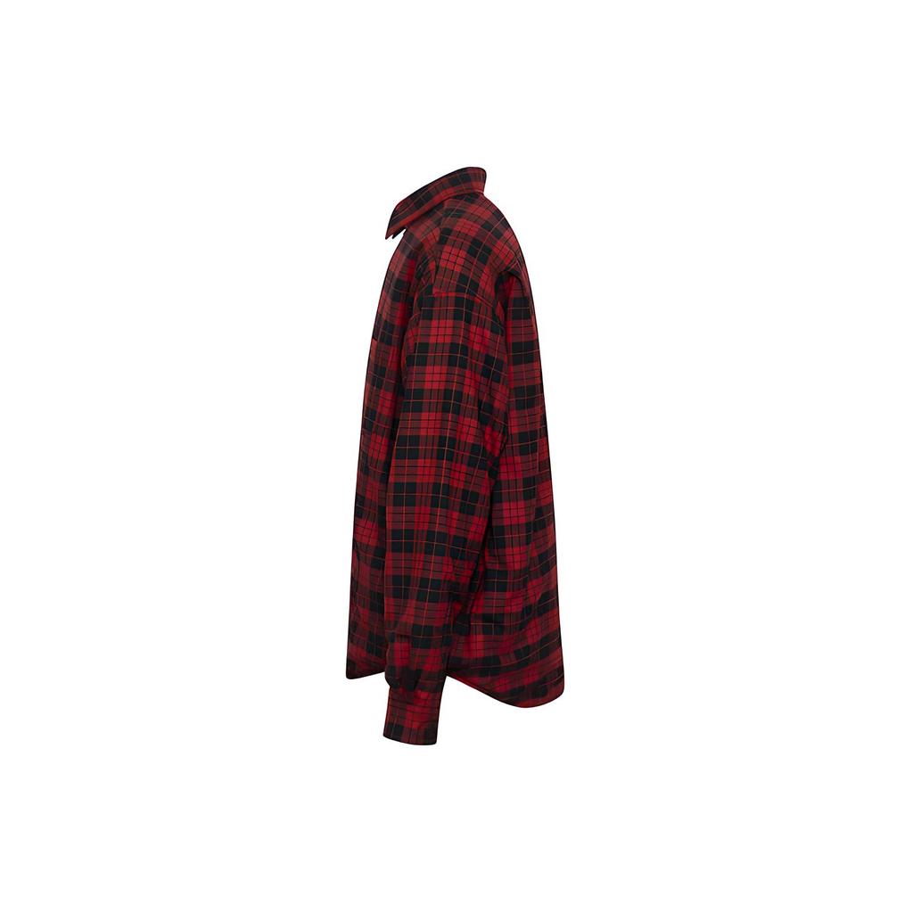Balenciaga Shirts Men's Red Pointed Collar Moderate Other 642339TJO276167