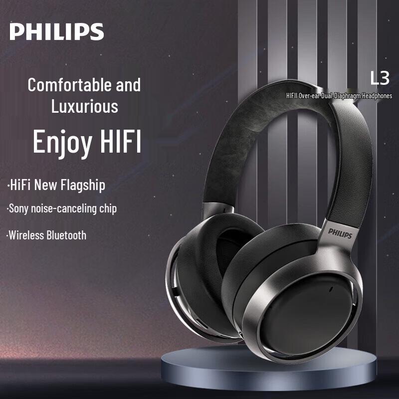 

Philips L3 ANC Bluetooth Over-Ear Headphones
