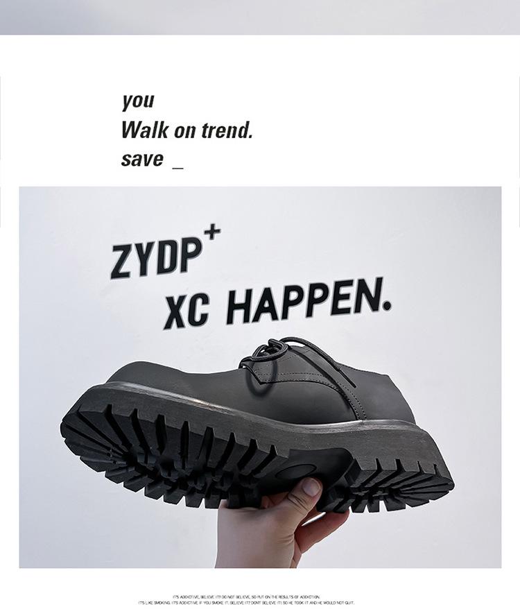 2024 Trendy British Style Derby Shoes - Fashionable Big Head Casual Shoes 32057-A