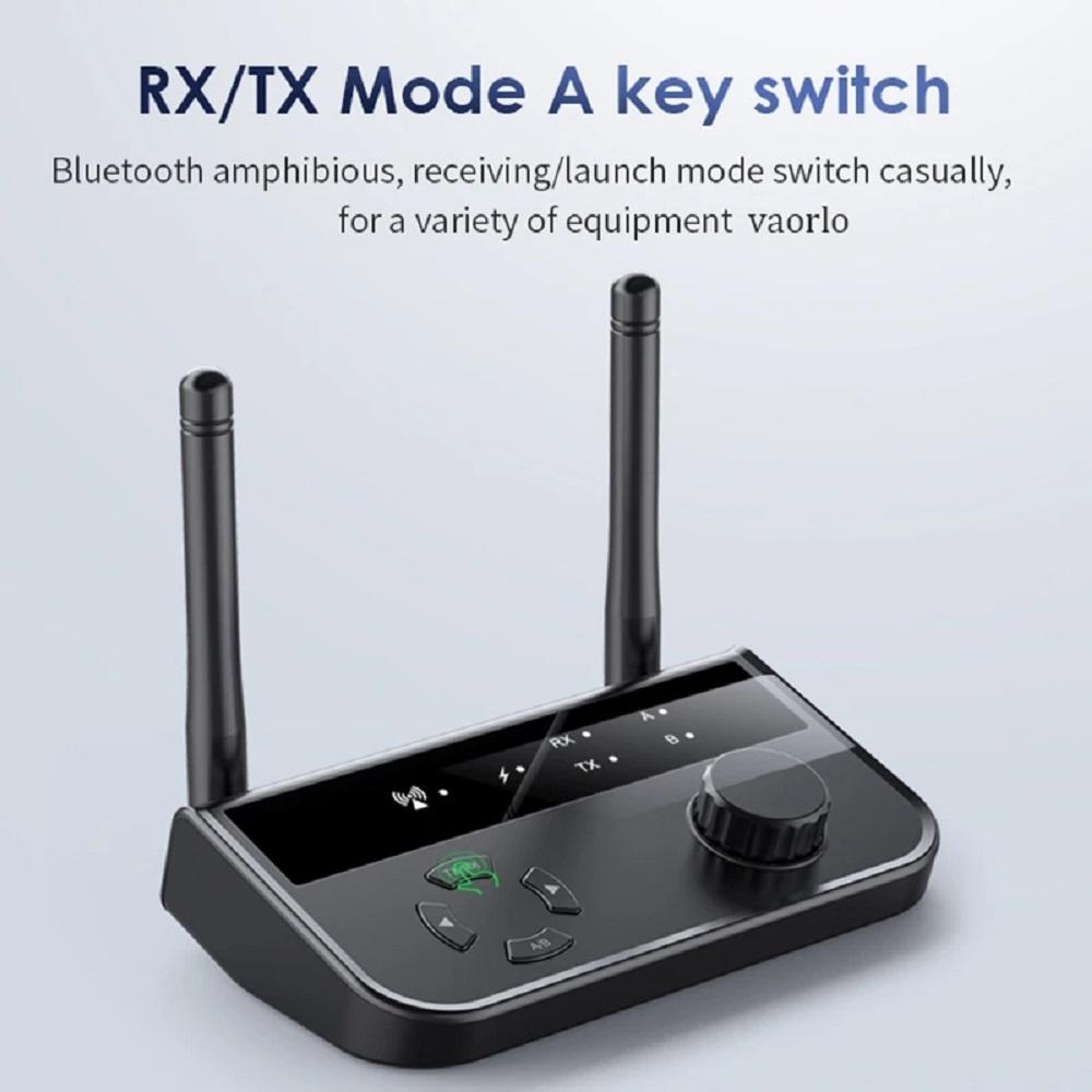 Long Range Bluetooth 5.3 Transmitter Receiver For TV Home Stereo Audio Adapter