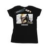 Star Wars Womens/Ladies The Mandalorian Profile Frame Cotton T-Shirt
