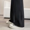 Sibai She Women's High-Waist Loose Drawstring Wide-Leg Casual Pants