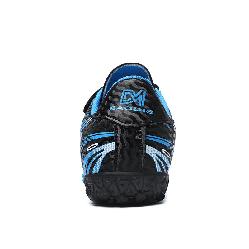 Kids Football Shoes Shock Absorption Anti-skid /Wear-resistant Long Spike Outdoor Sports Training Football Shoes for Boys