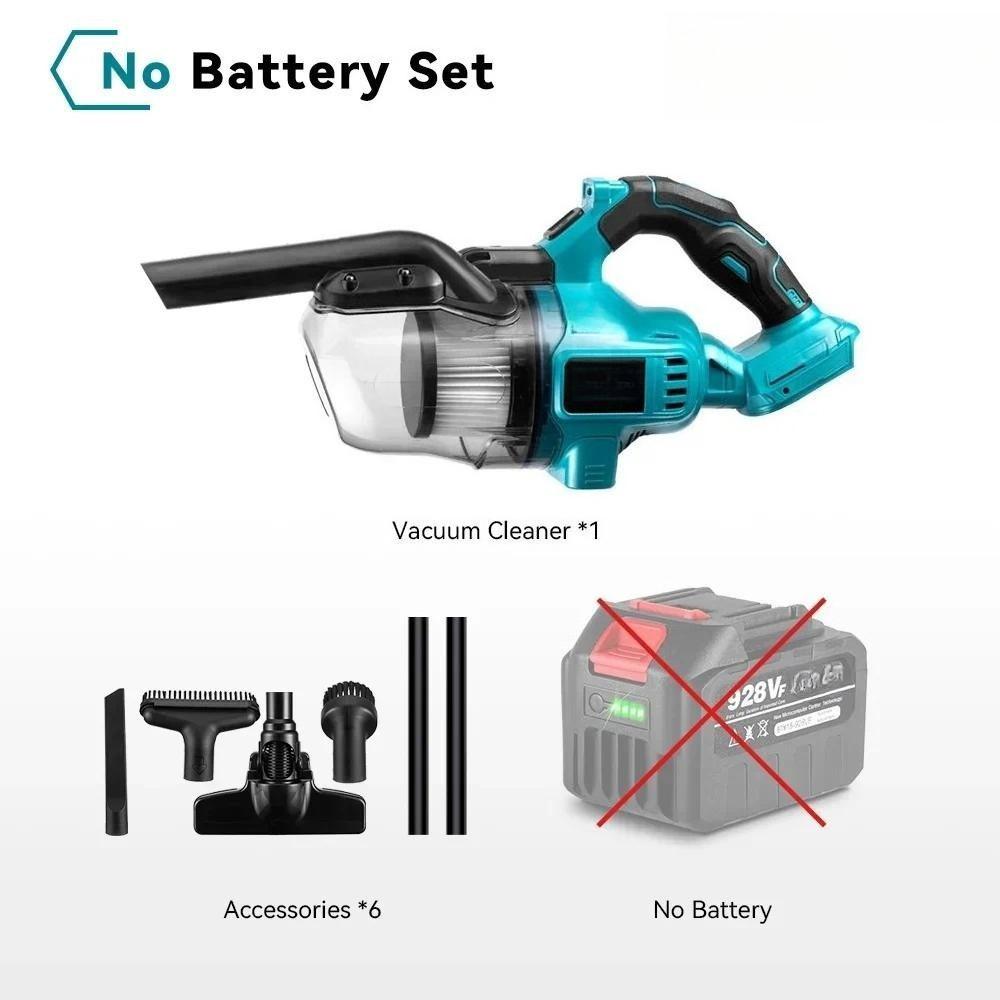 Cordless Handheld Electric Vacuum Cleaner 1000W Powerful Dust Blower Rechargeable Household Indoor Cleaning Power Tools