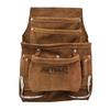 Awtools 10-Compartment Leather Tool Pouch