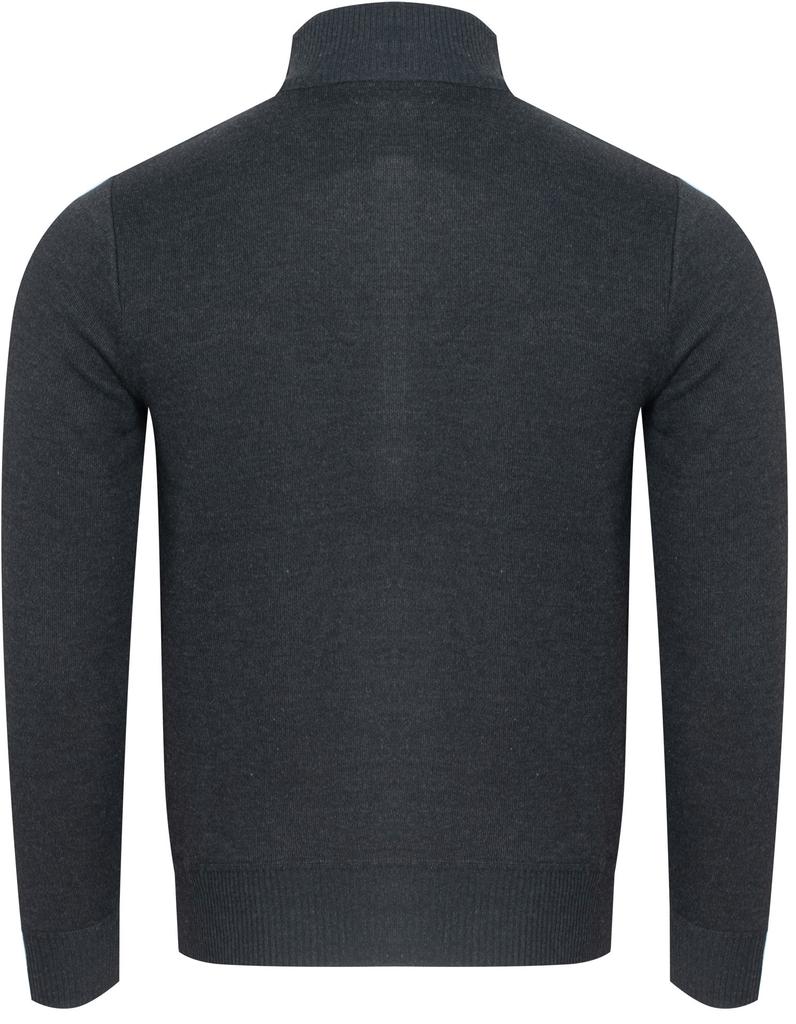 Men' Turtleneck Cardigan - 59B3605-5