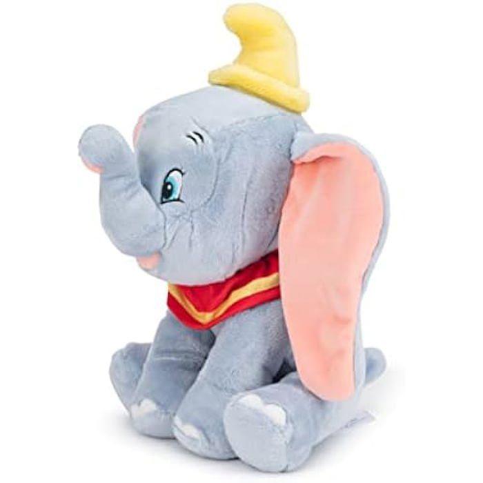 Peluche - simba - dumbo - 25 cm - gris - disney princesses