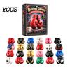 Christmas Countdown Gift Boxing Gloves Advent Calendar 2026, 24 Days with 2D Glove Ornaments Acrylic Ornaments, Boxing-Themed Holiday Gifts for Fans,
