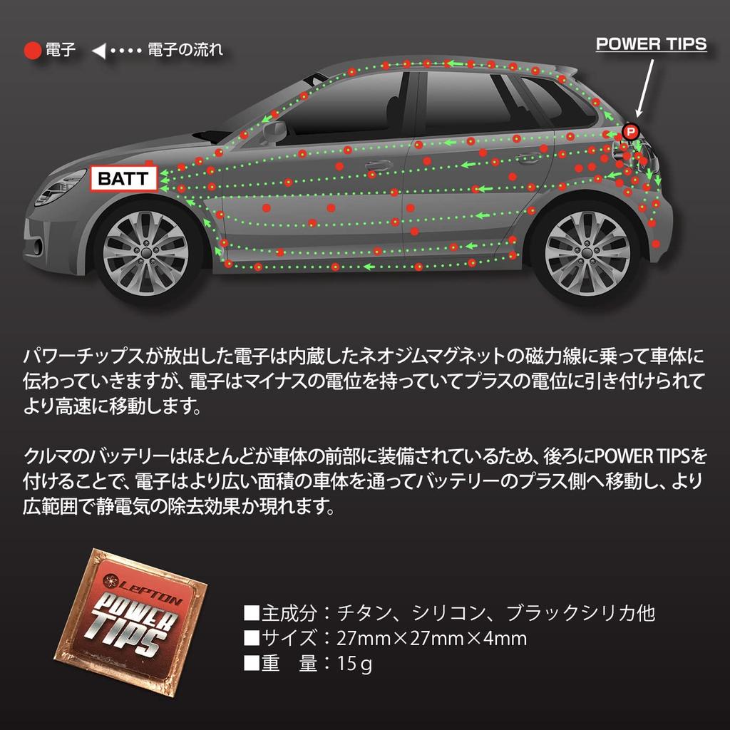 Lepton Power Chips Fuel Economy Boost Goods Car Power Up Torque Up Static Removal Tuning Parts