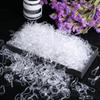 1500-Piece Transparent Rubber Bands - Creative Minimalist Style for Kids