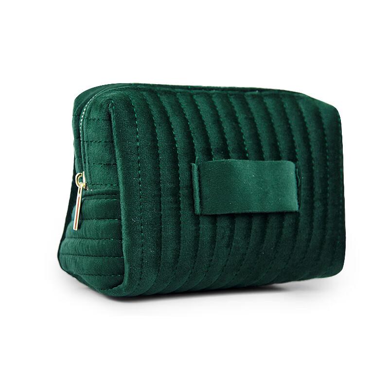 Milin Striped Portable Cosmetic Storage Bag