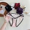 Chiloți de damă de vară, romantici, din dantelă pură, sexy, cu bumbac pur în zona intimă, talie joasă, triunghi