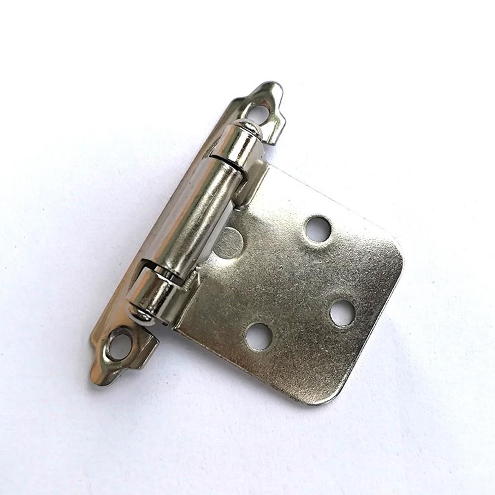 10pcs Cabinet Door Hinges Cold-rolled Steel Cupboard