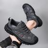 New Labor Insurance Men's Shoes Summer Soft-soled Breathable Mesh Construction Site Comfortable Non-slip Wear-resistant Tooling Trendy Shoes