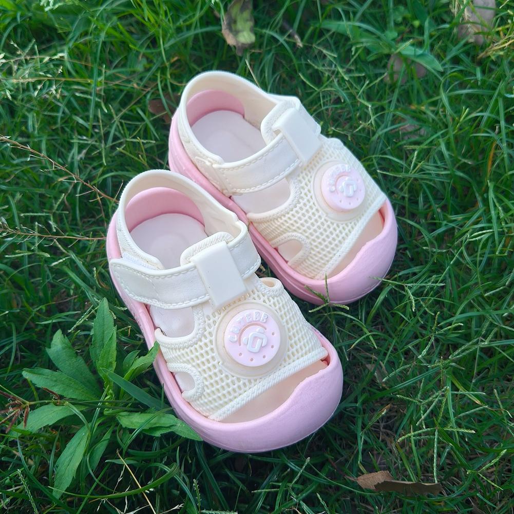 

Летние сандалии для девочек, плоские сандалии с мягкой подошвой 18