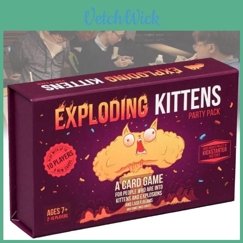 Exploding Kittens Goed vs Kwaad Kaartspel Leuk Strategisch Partyspel Voor Vrienden