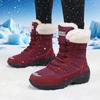 Women Snow Boots Non-slip High Quality Comfortable Fashionable Style Plush Warm Boots Must-have for Winter  Platform Boots