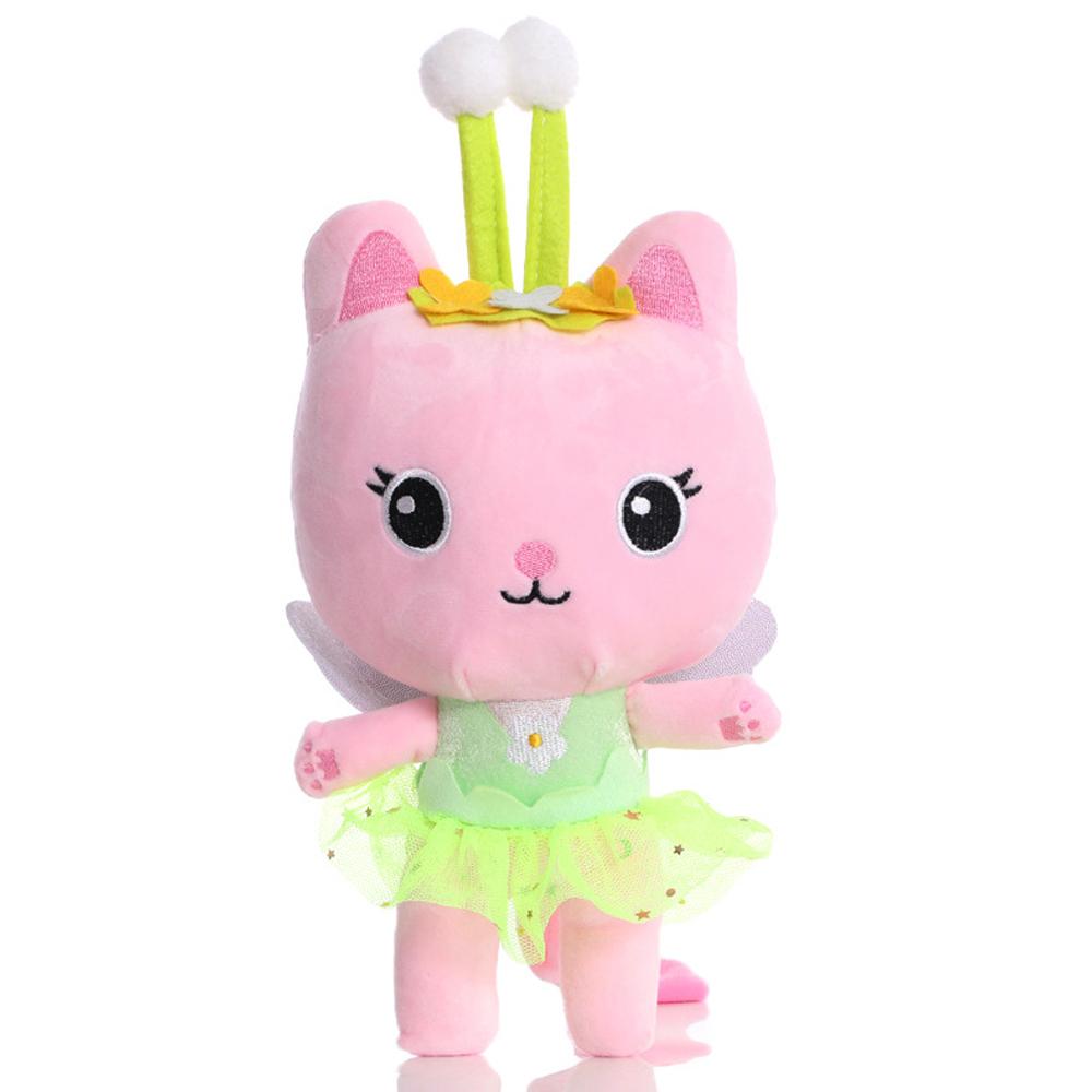 New Gabbys Doll House Plush Toy Mercat Cartoon Stuffed Animals Smiling Cat Car Cat Hug Gaby Girl Birthday Gift