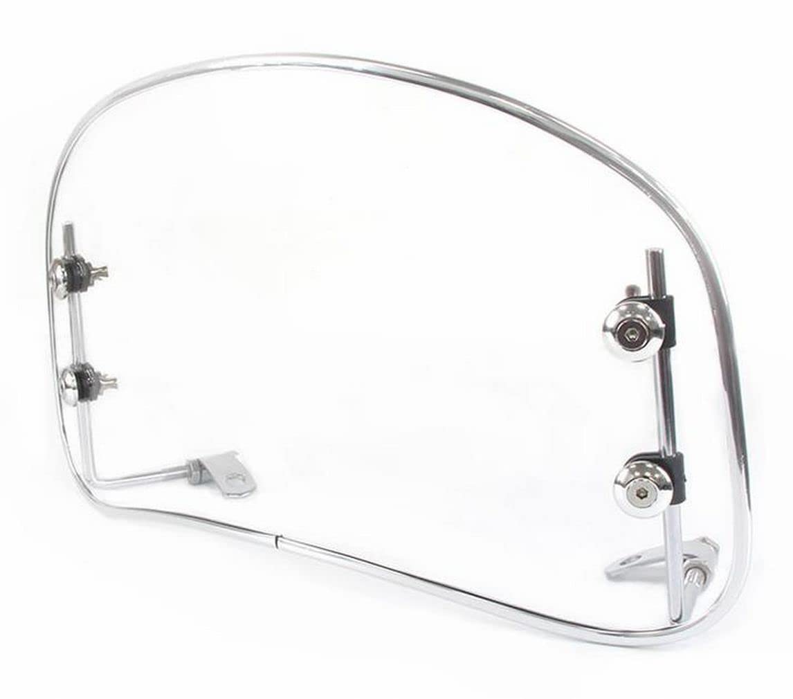 

ERISHO Универсальный Ретро для Мотоциклов и Скутеров Ветровое Стекло/Козырек Приборной Панели/Ветрозащита (чистый)