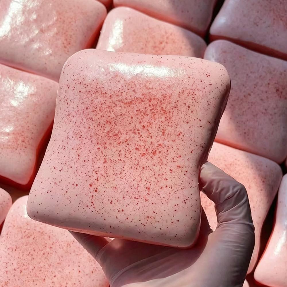 Toast Squishy Slow Rebound Toast Quetschspielzeug Sensorisches Fidget für den Schreibtisch Stressbewältigung Stressabbau Squishy Toast für Erwachsene