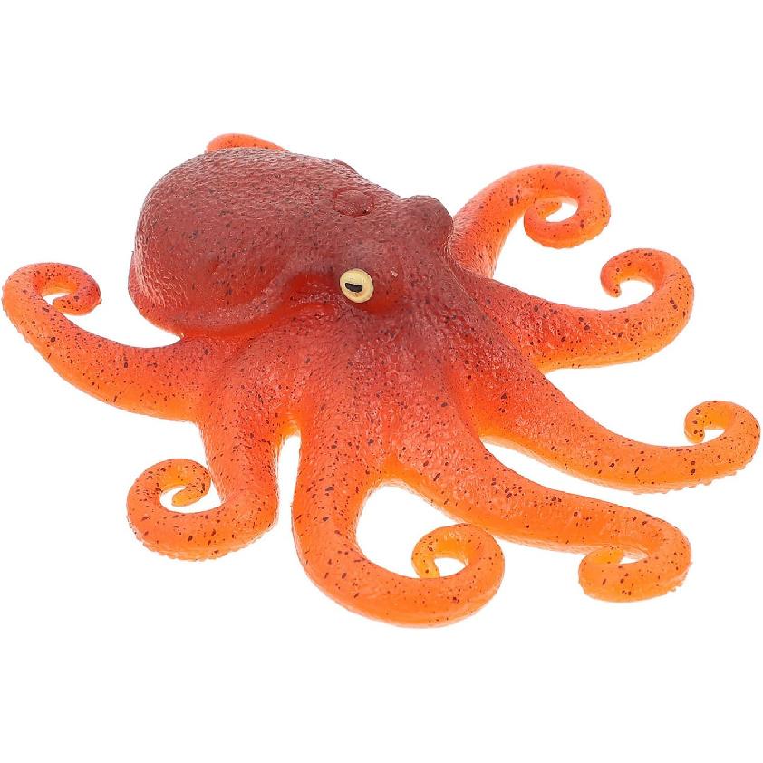 Mochi Animals Soft Squeeze Toys Lifelike Octopus Shape Novelty Press Stress Toy Accessories Cartoon Animal Vent for Ornament Adorable Vent Toys