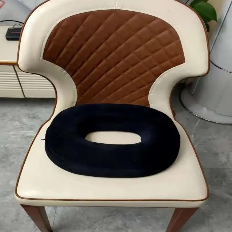 High Rebound Hollow Donut O-ring Seat Cushion Memory Cotton Inner Core Leg Support Comfortable and Breathable Ergonomics